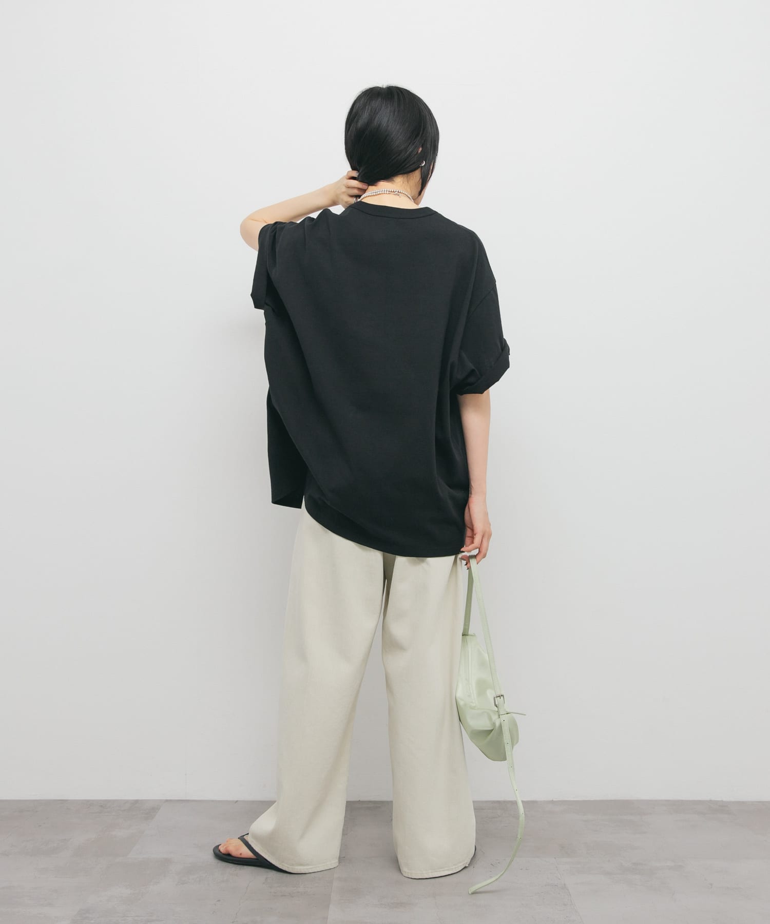 身長：160cm サイズ：one