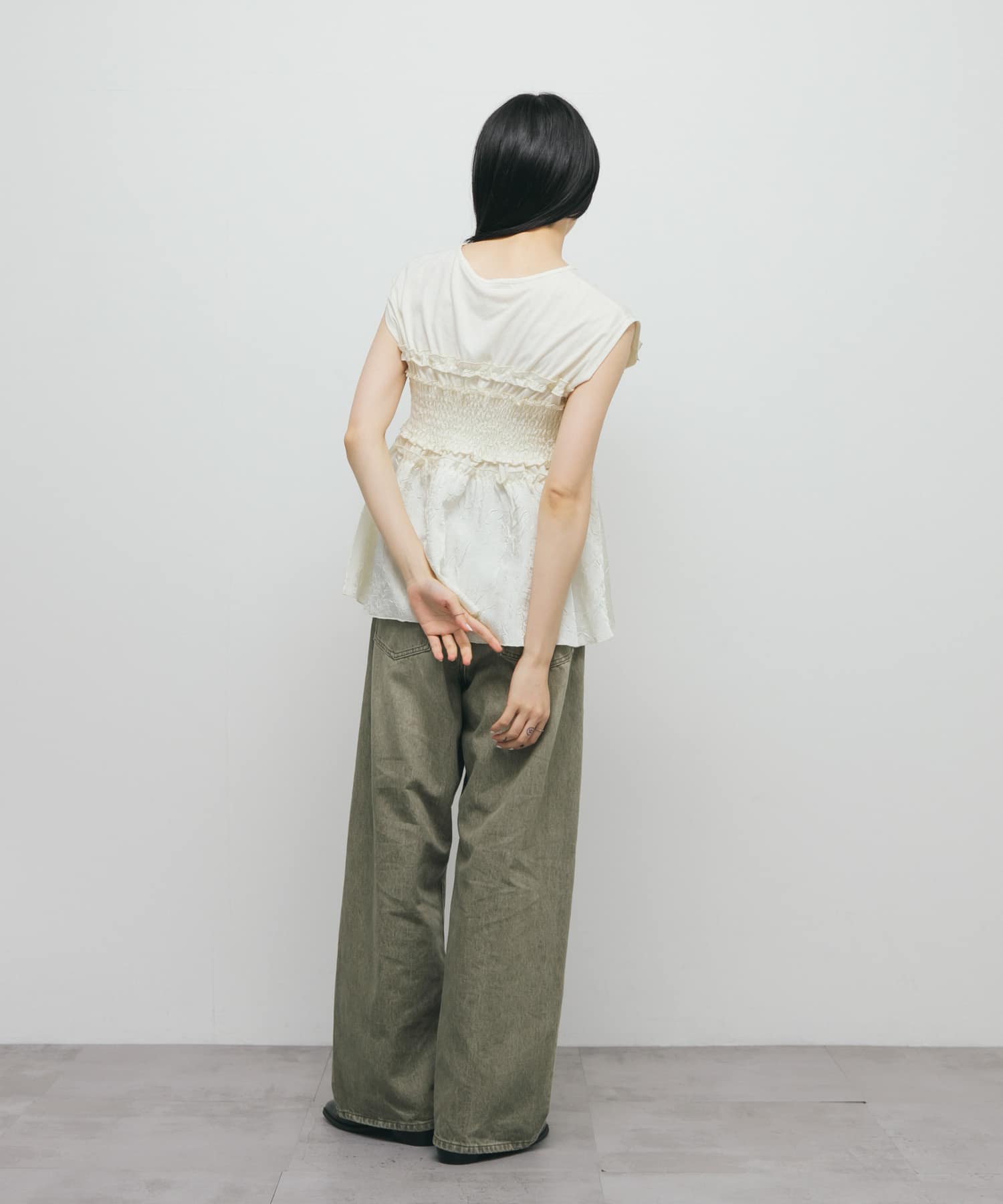 身長：160cm サイズ：one