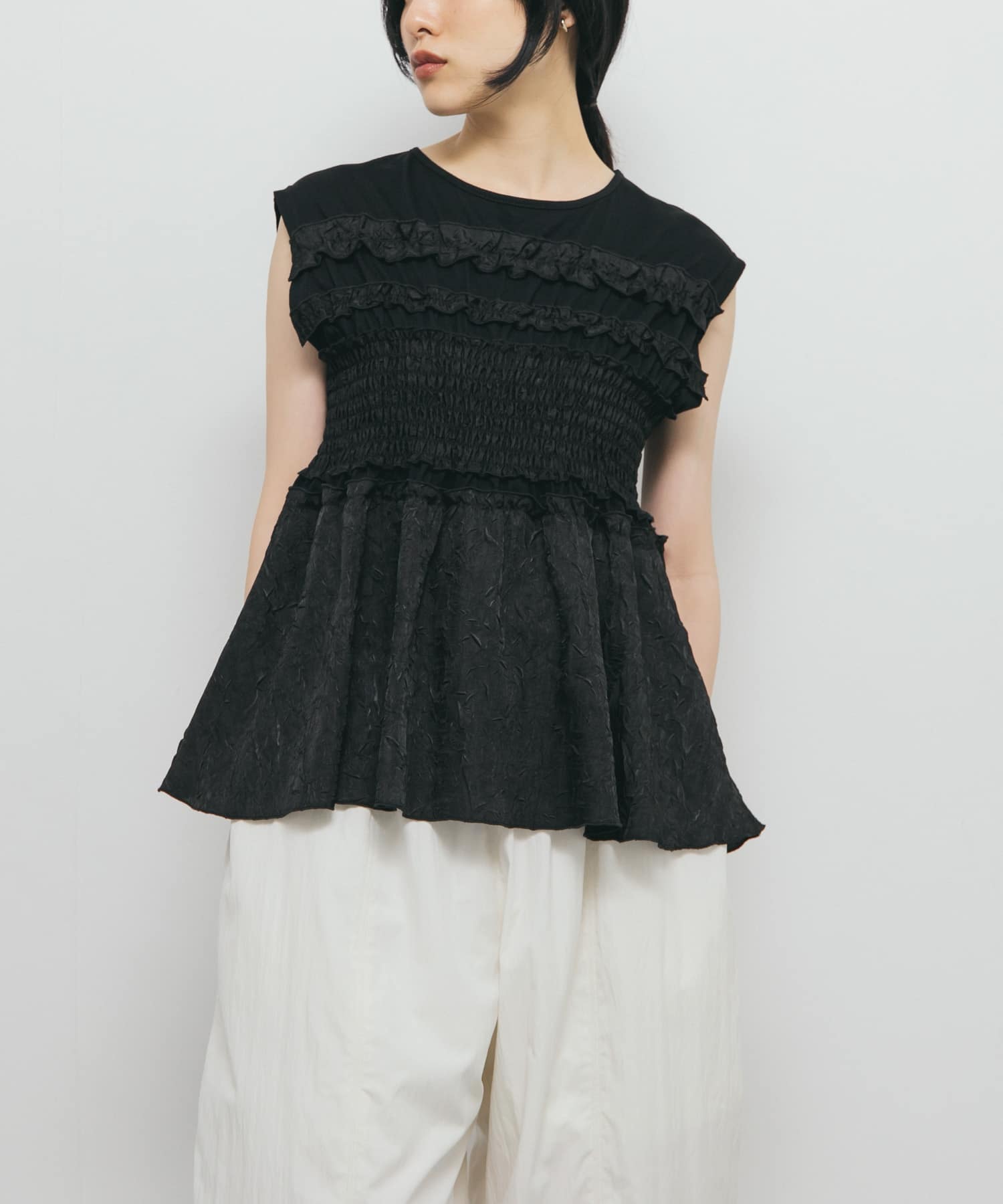 身長：160cm サイズ：one