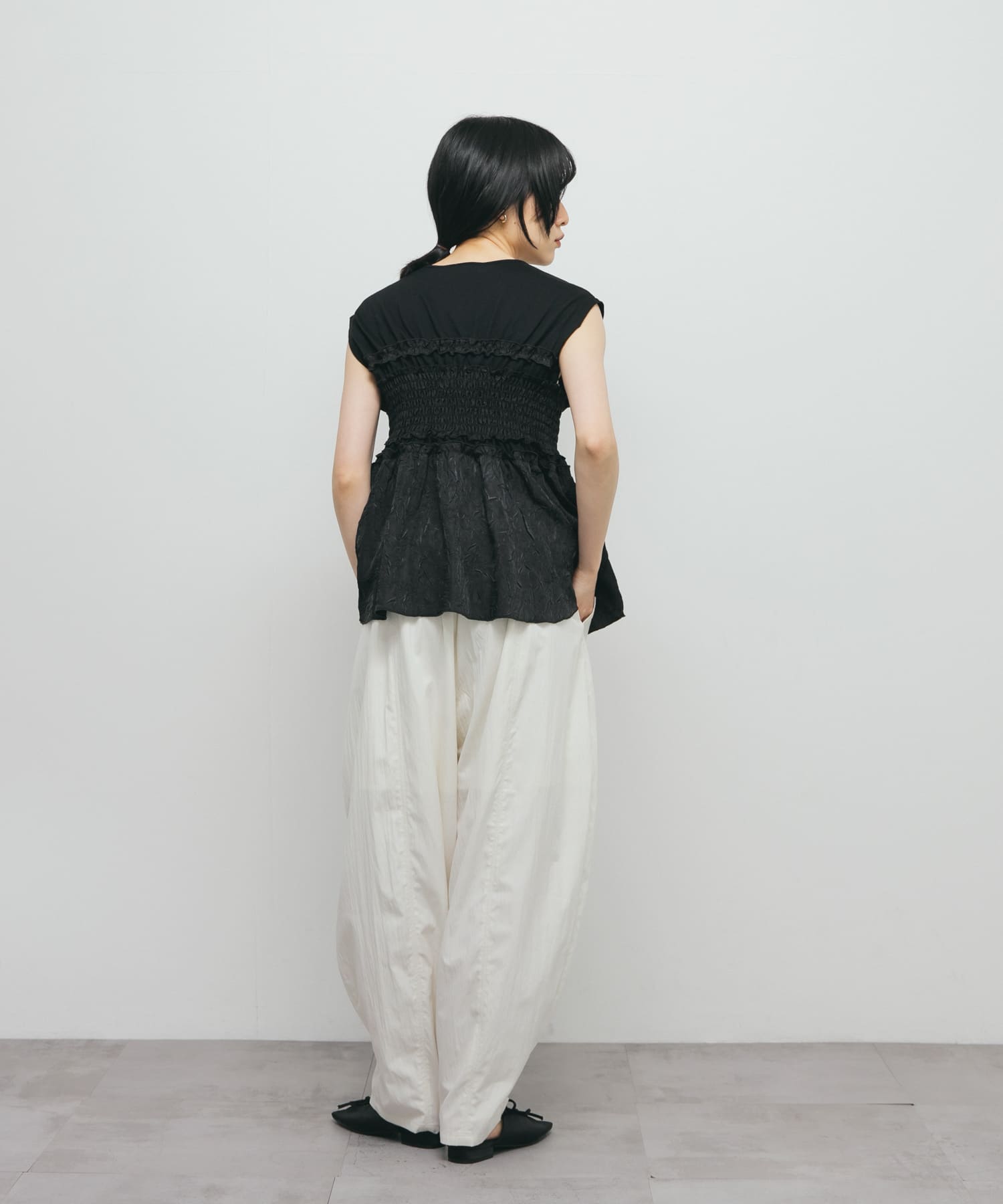 身長：160cm サイズ：one