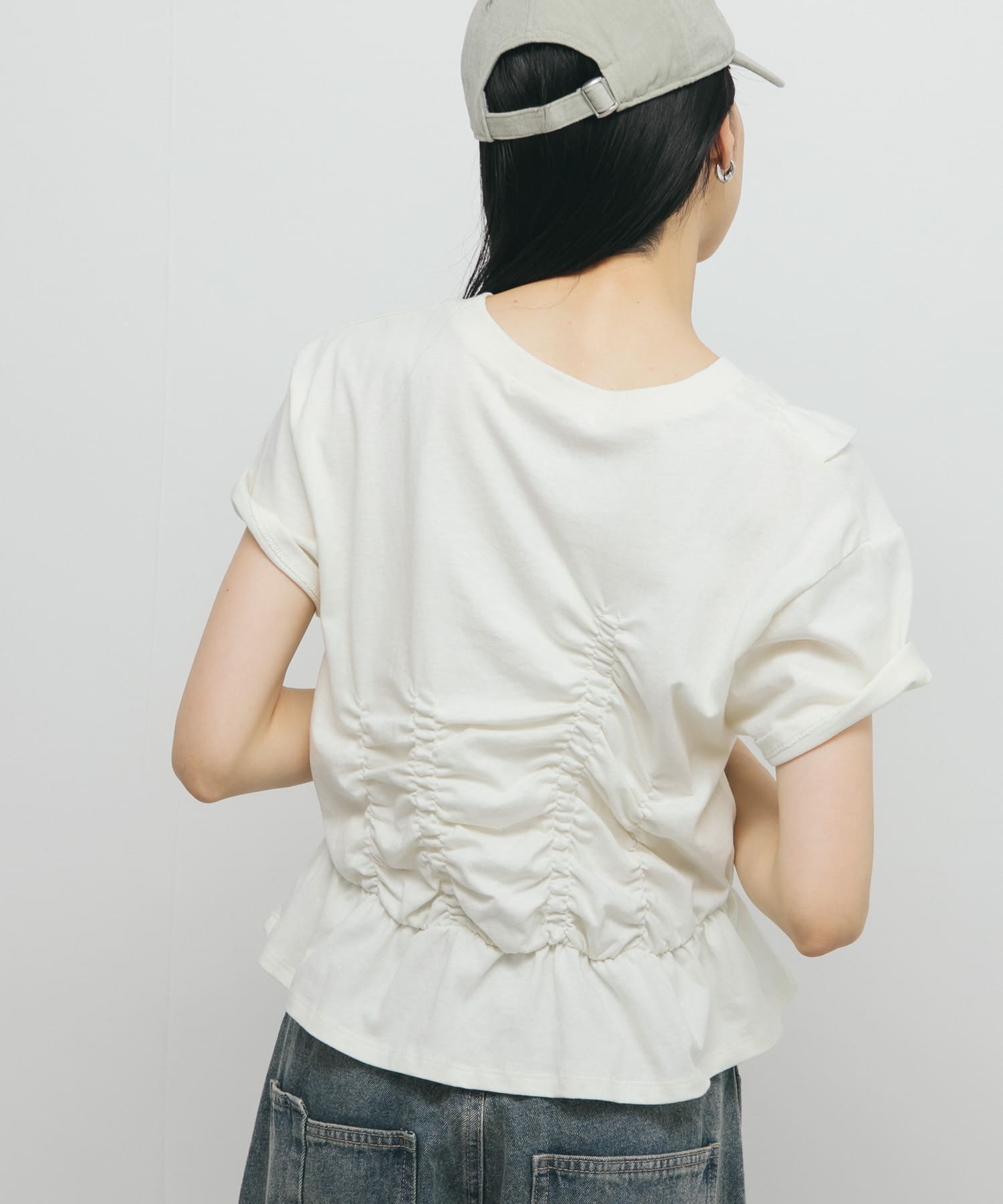 身長：160cm サイズ：one