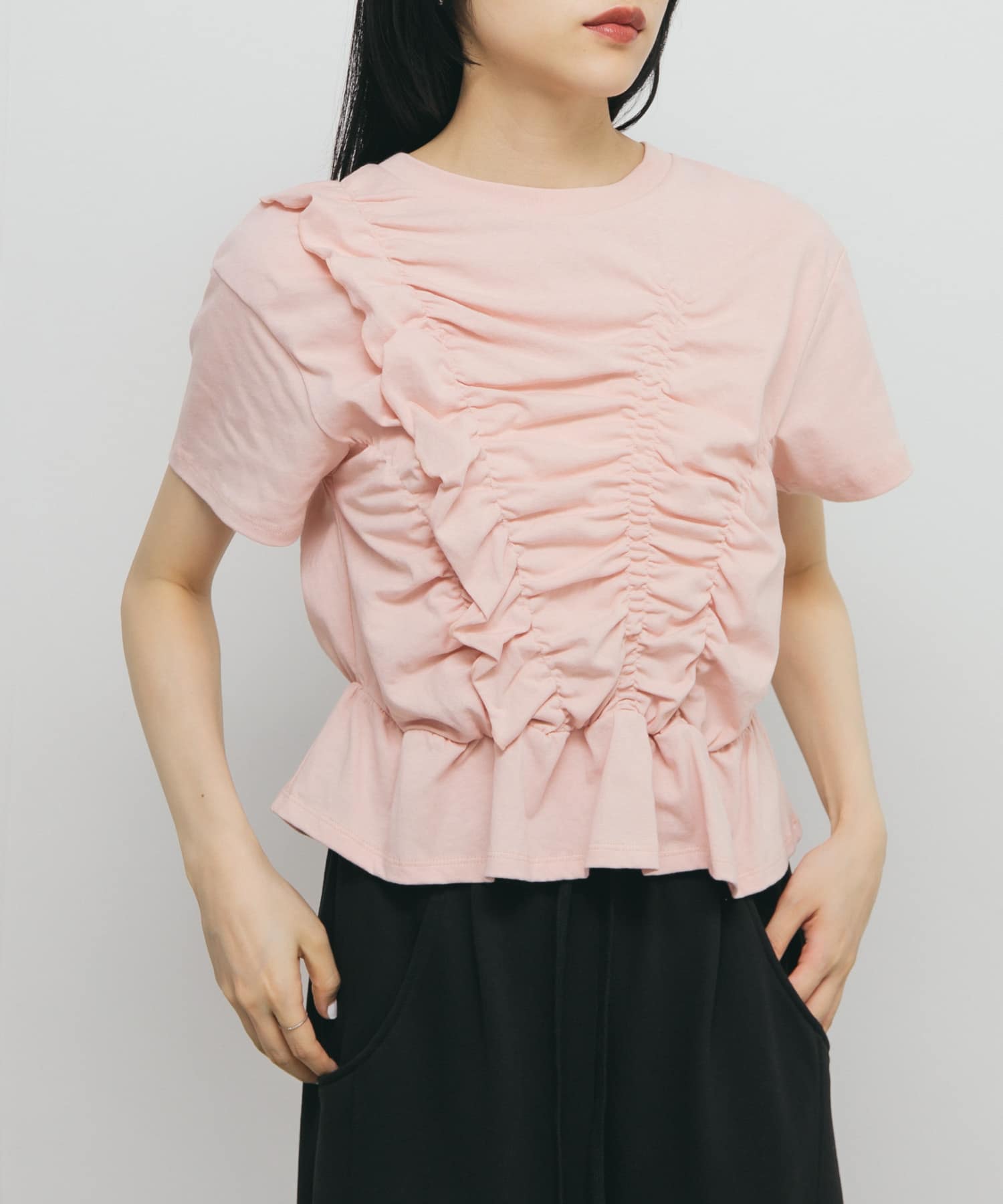 身長：160cm サイズ：one