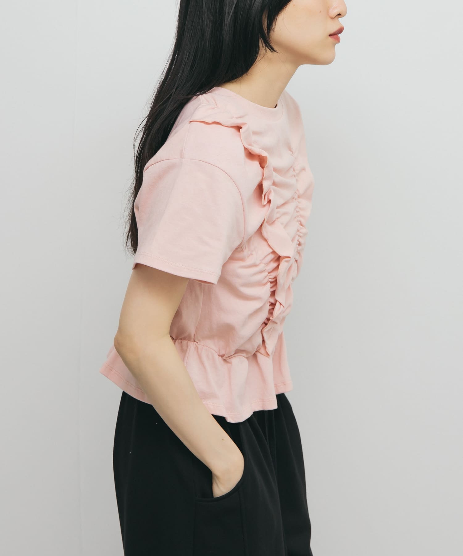 身長：160cm サイズ：one
