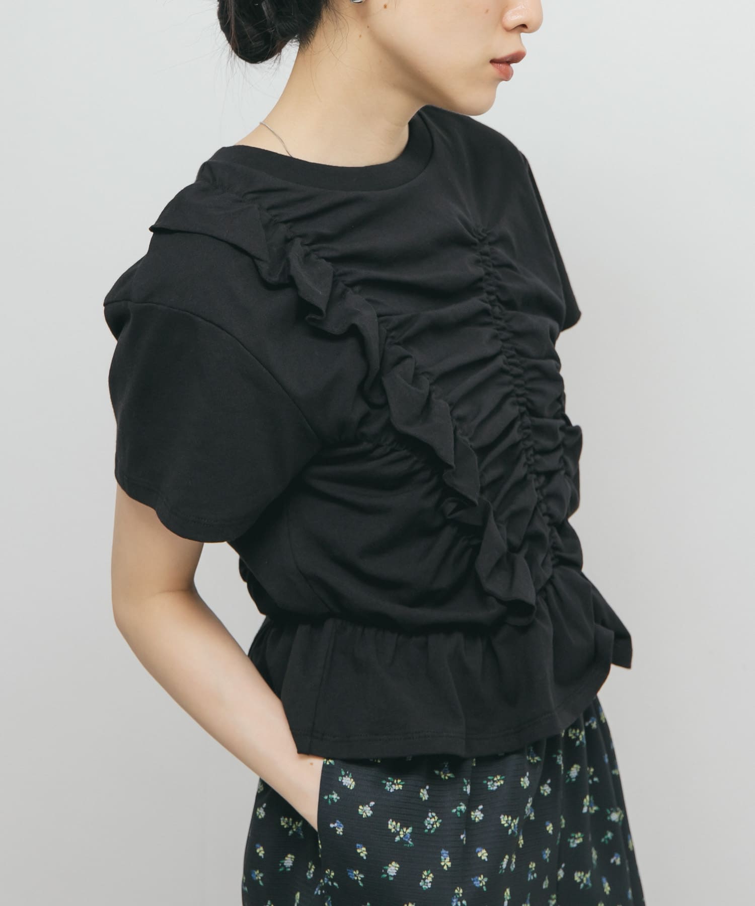 身長：160cm サイズ：one
