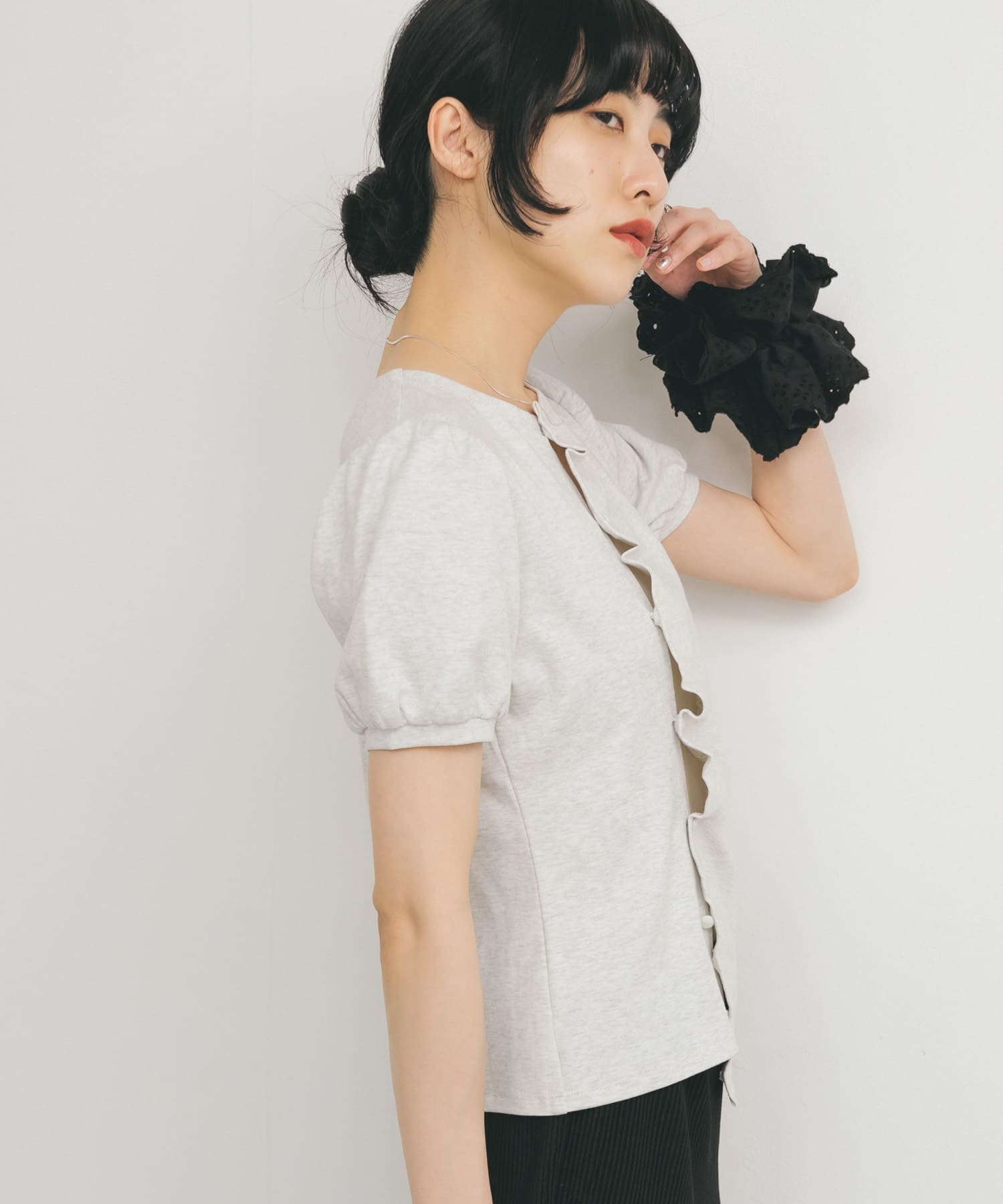 身長：160cm サイズ：one