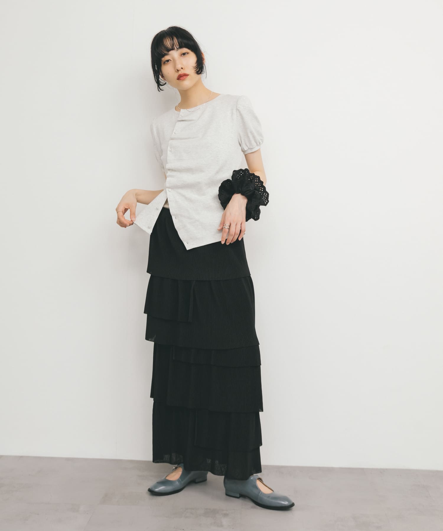 身長：160cm サイズ：one