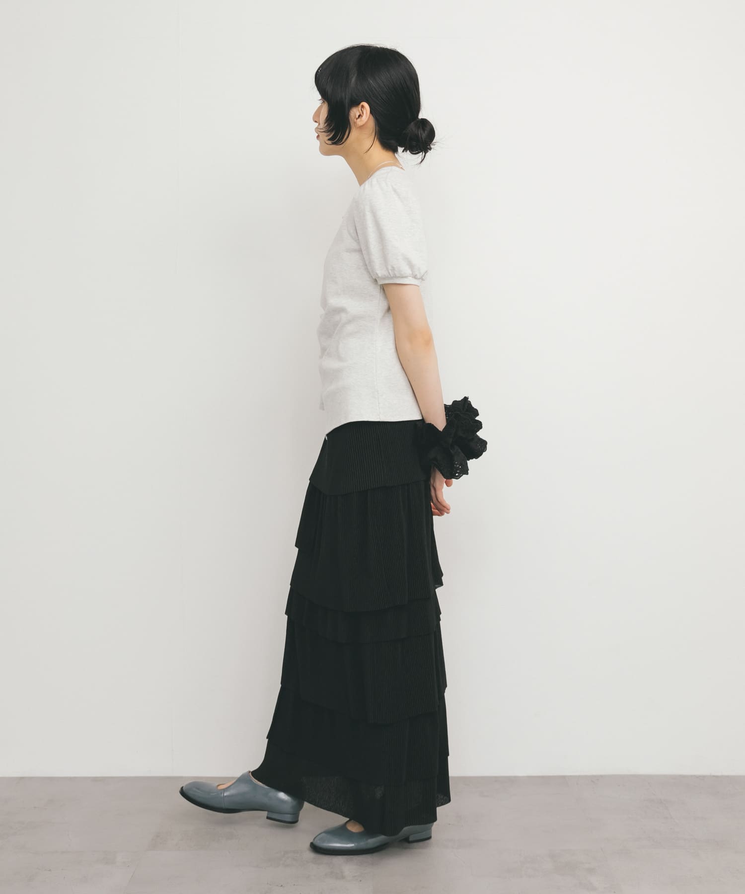 身長：160cm サイズ：one