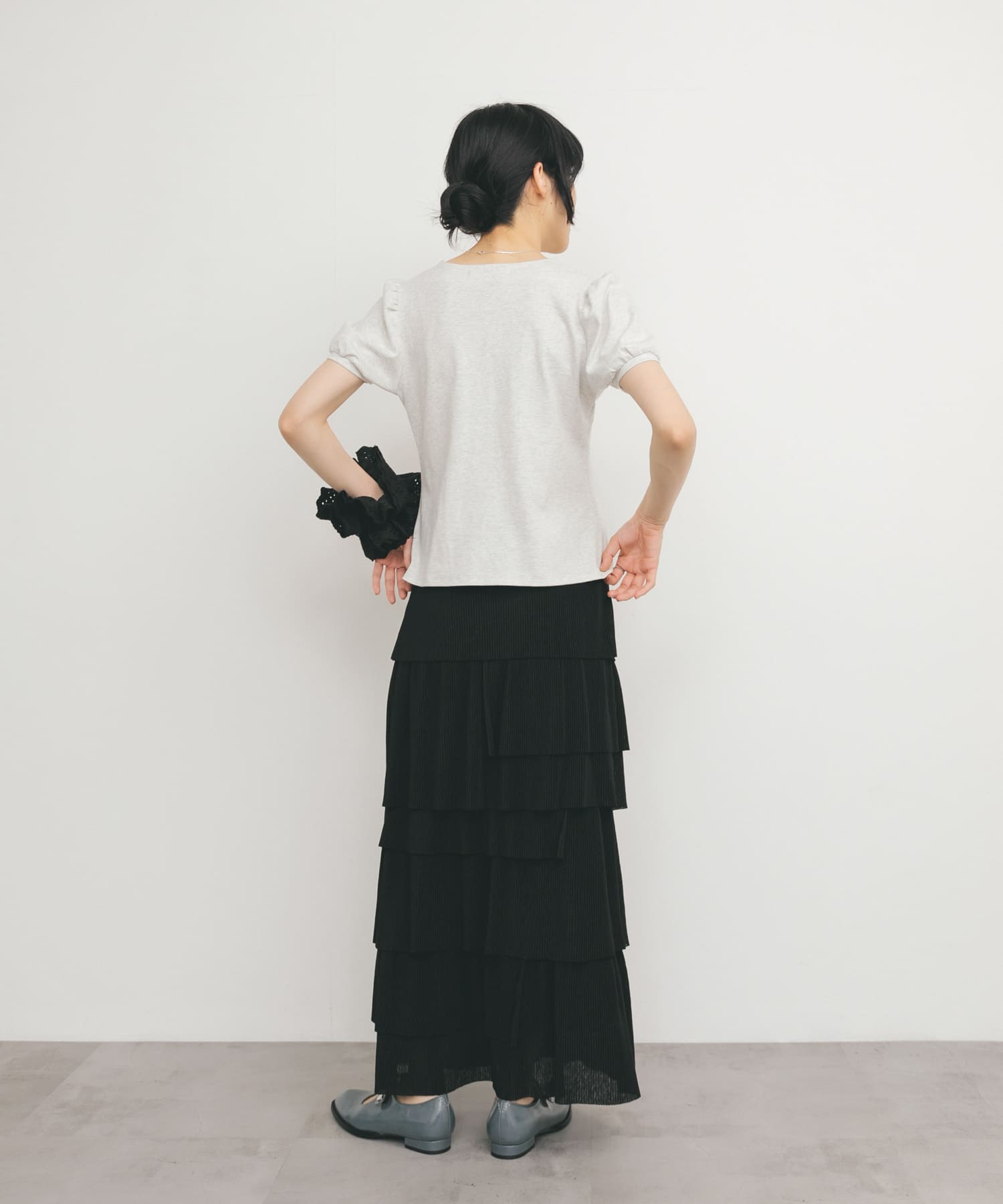身長：160cm サイズ：one