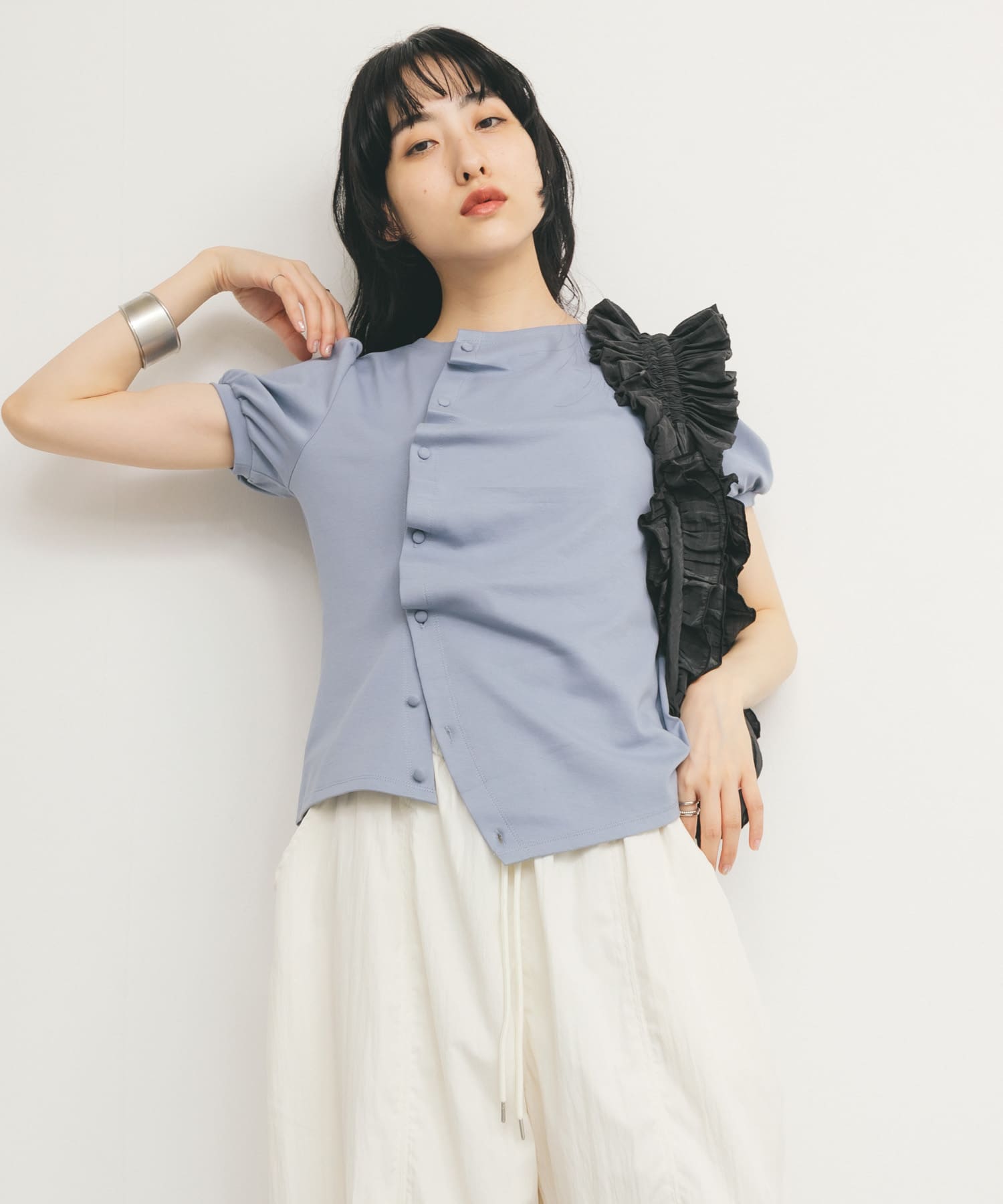 身長：160cm サイズ：one