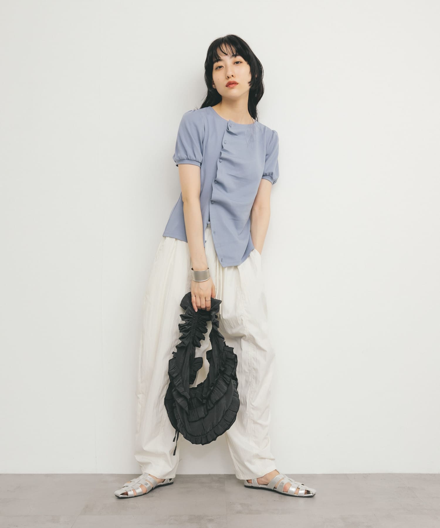 身長：160cm サイズ：one
