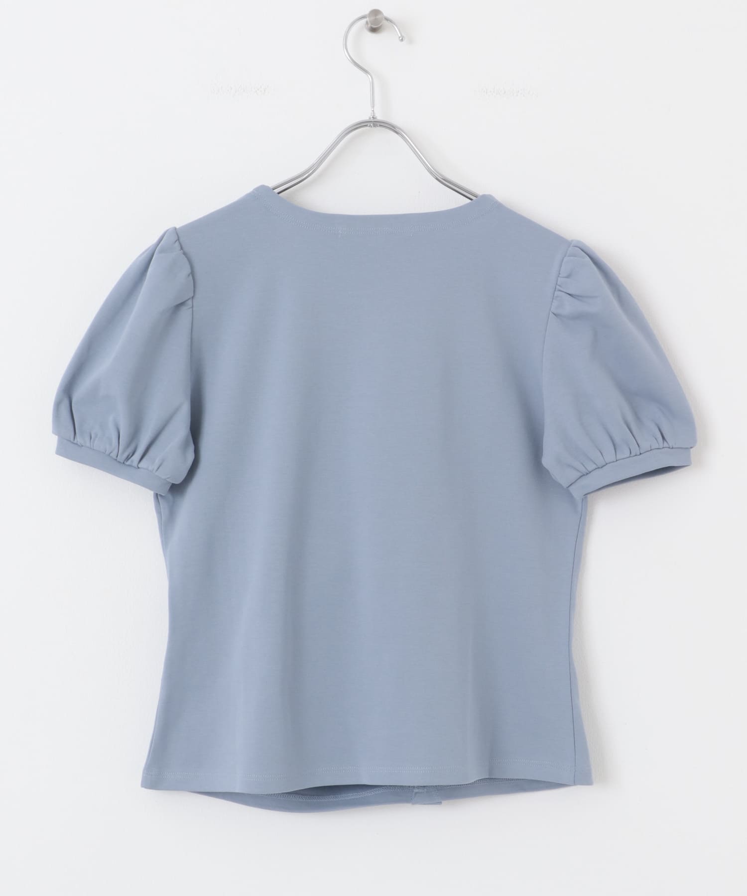 アシメトリーデザインカットソー BLUE one