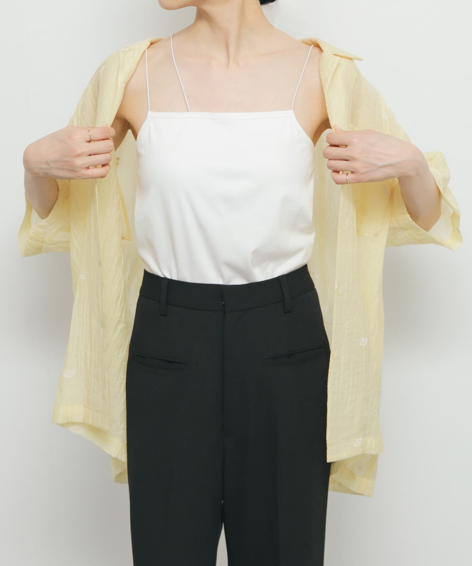 身長：160cm サイズ：one