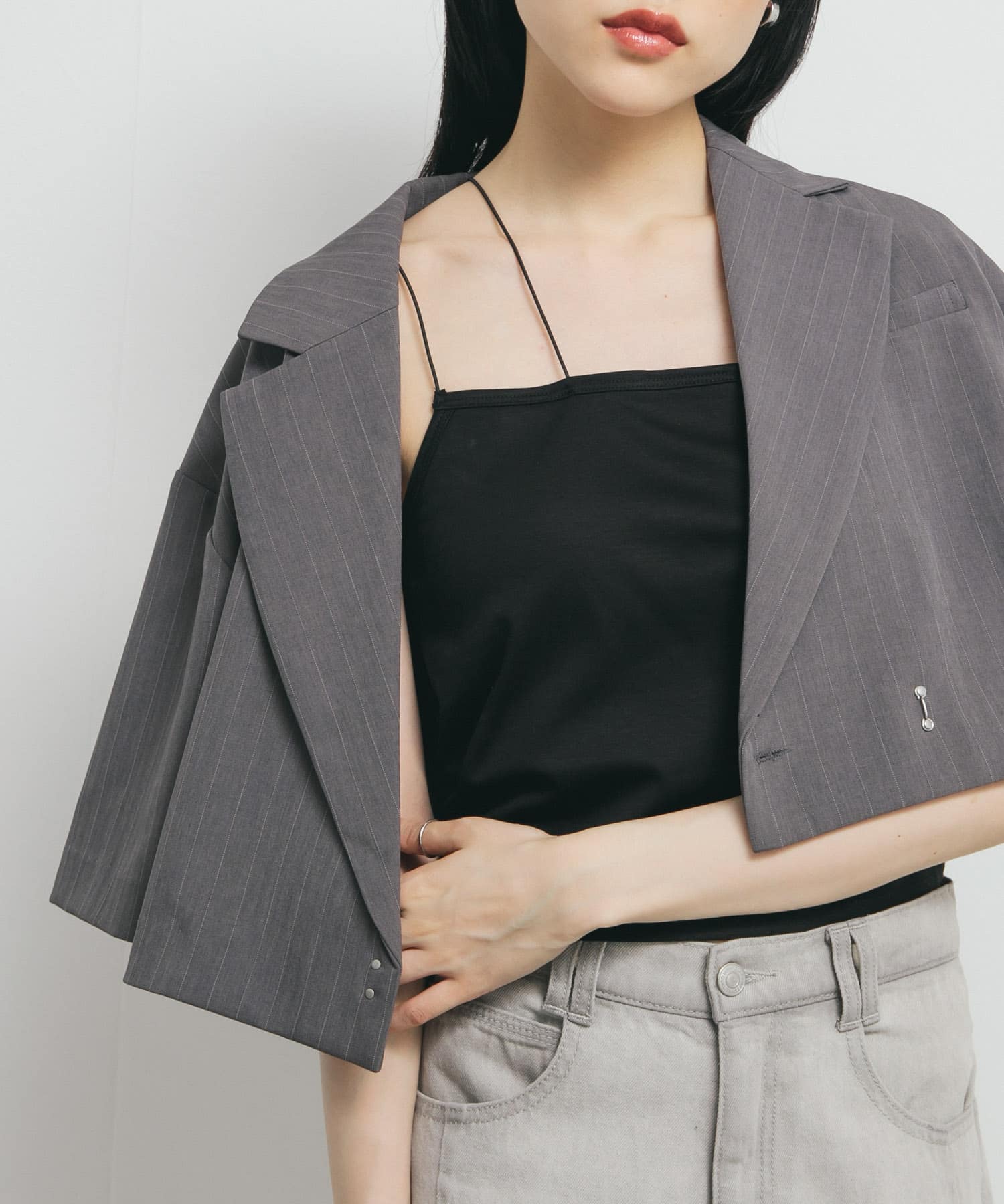 身長：160cm サイズ：one