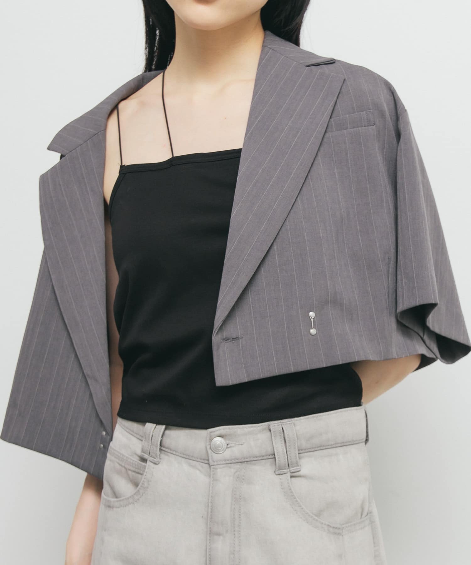 身長：160cm サイズ：one