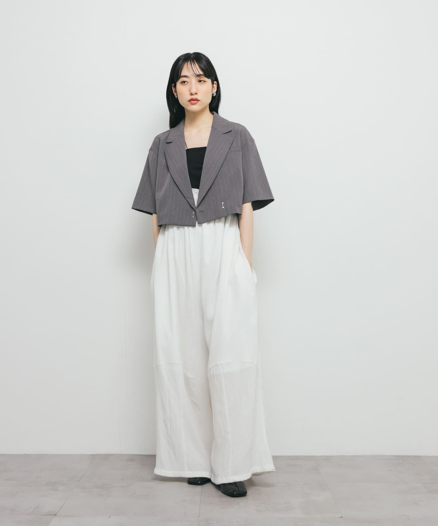 身長：160cm サイズ：one