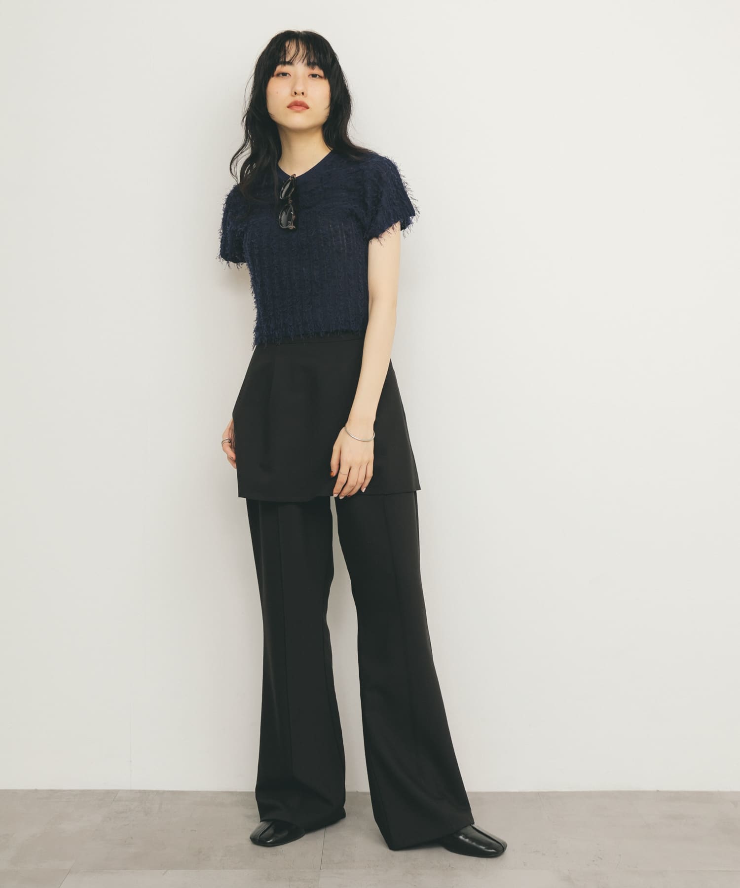 身長：160cm サイズ：one