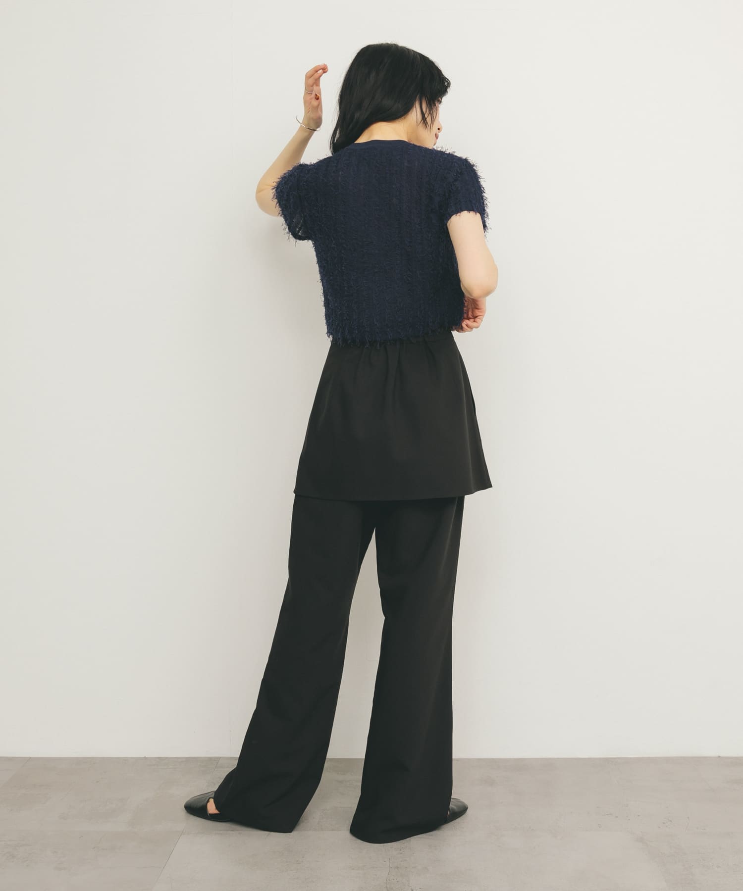 身長：160cm サイズ：one