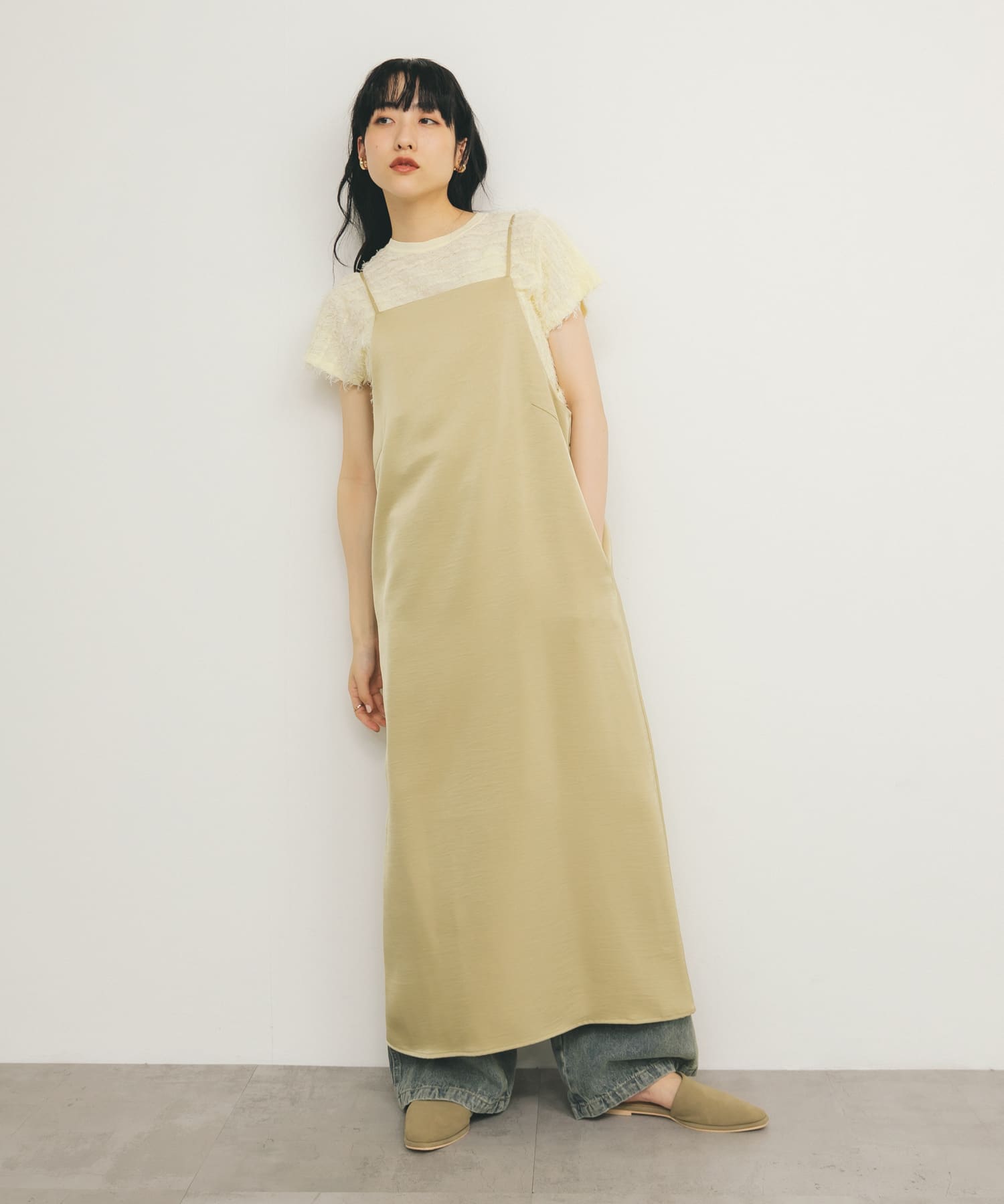 身長：160cm サイズ：one