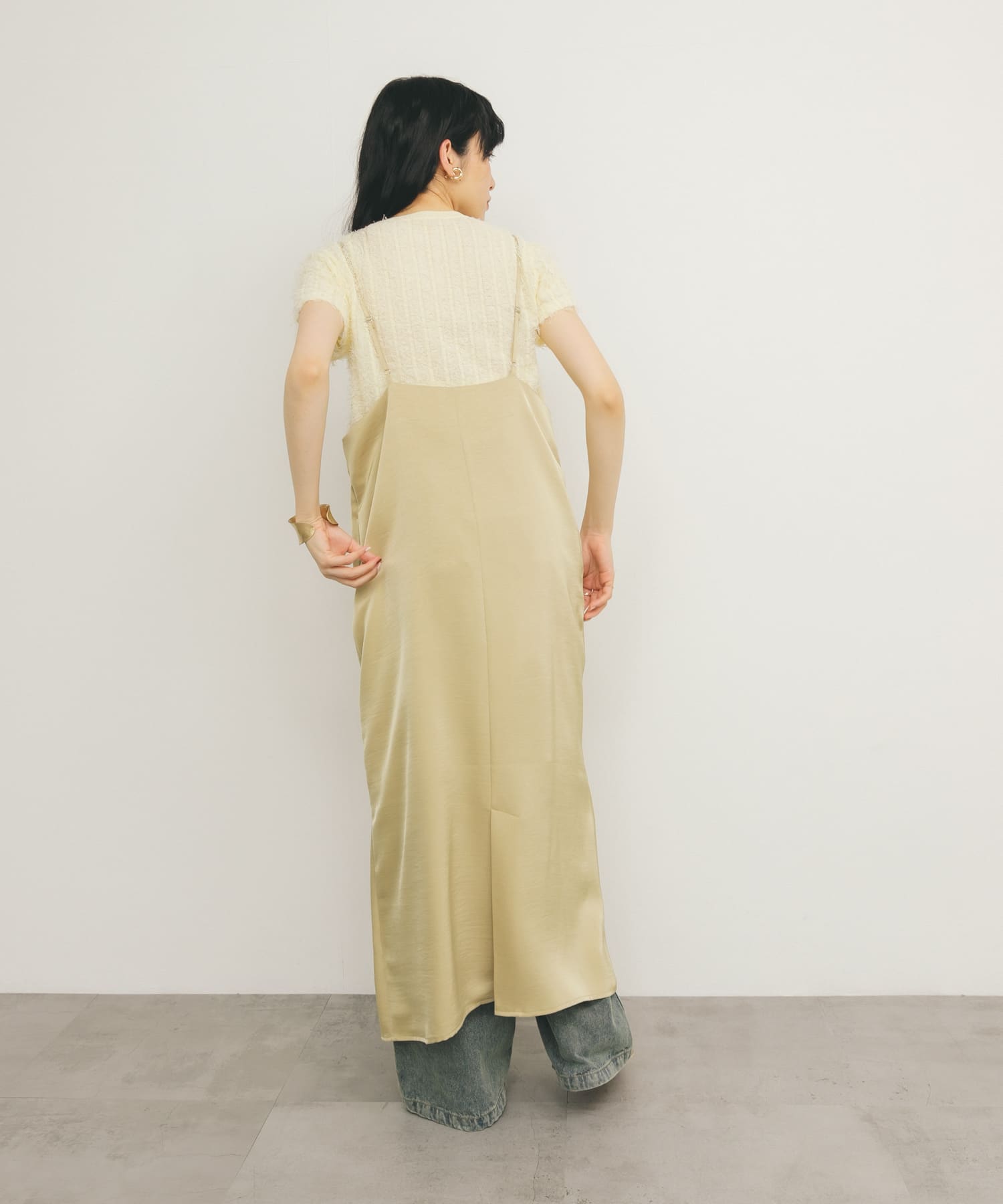 身長：160cm サイズ：one