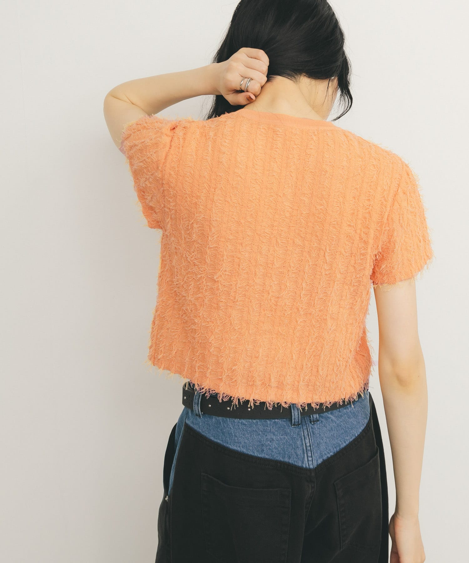 身長：160cm サイズ：one