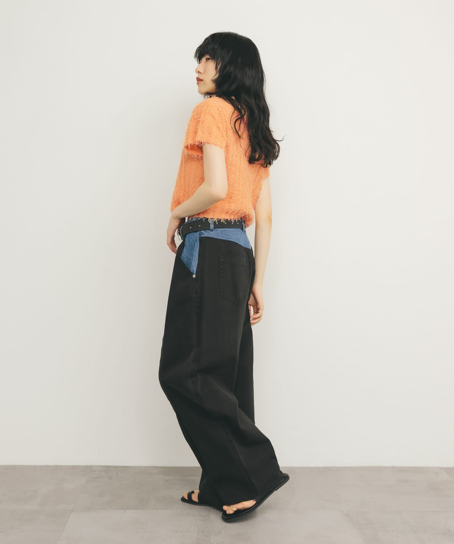 身長：160cm サイズ：one