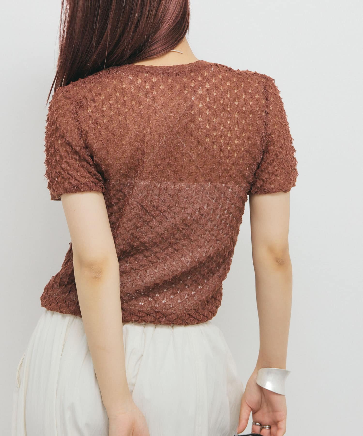 身長：153cm サイズ：one