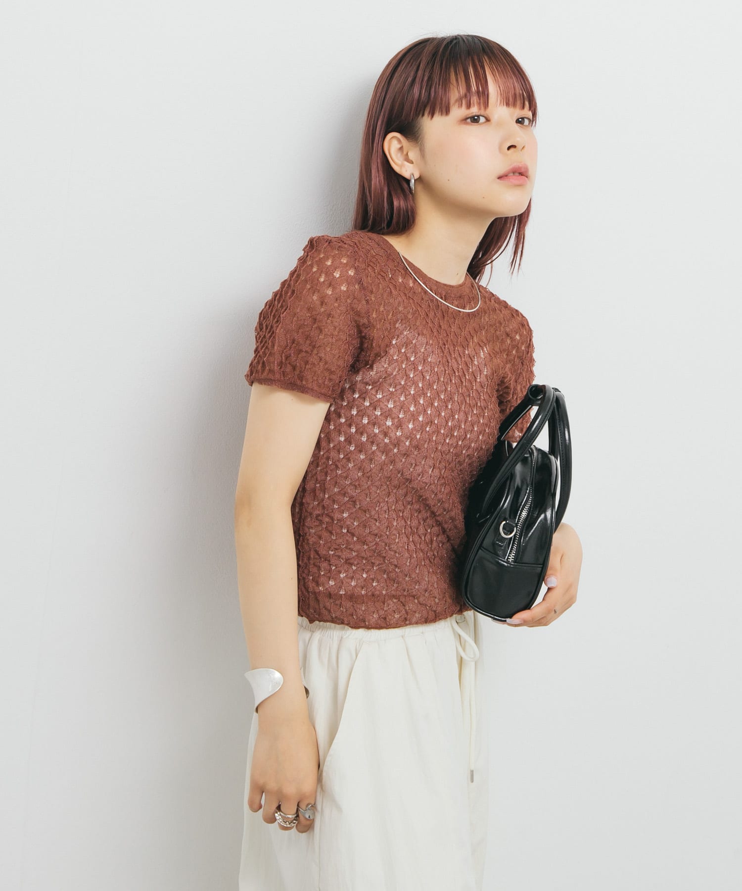 身長：153cm サイズ：one