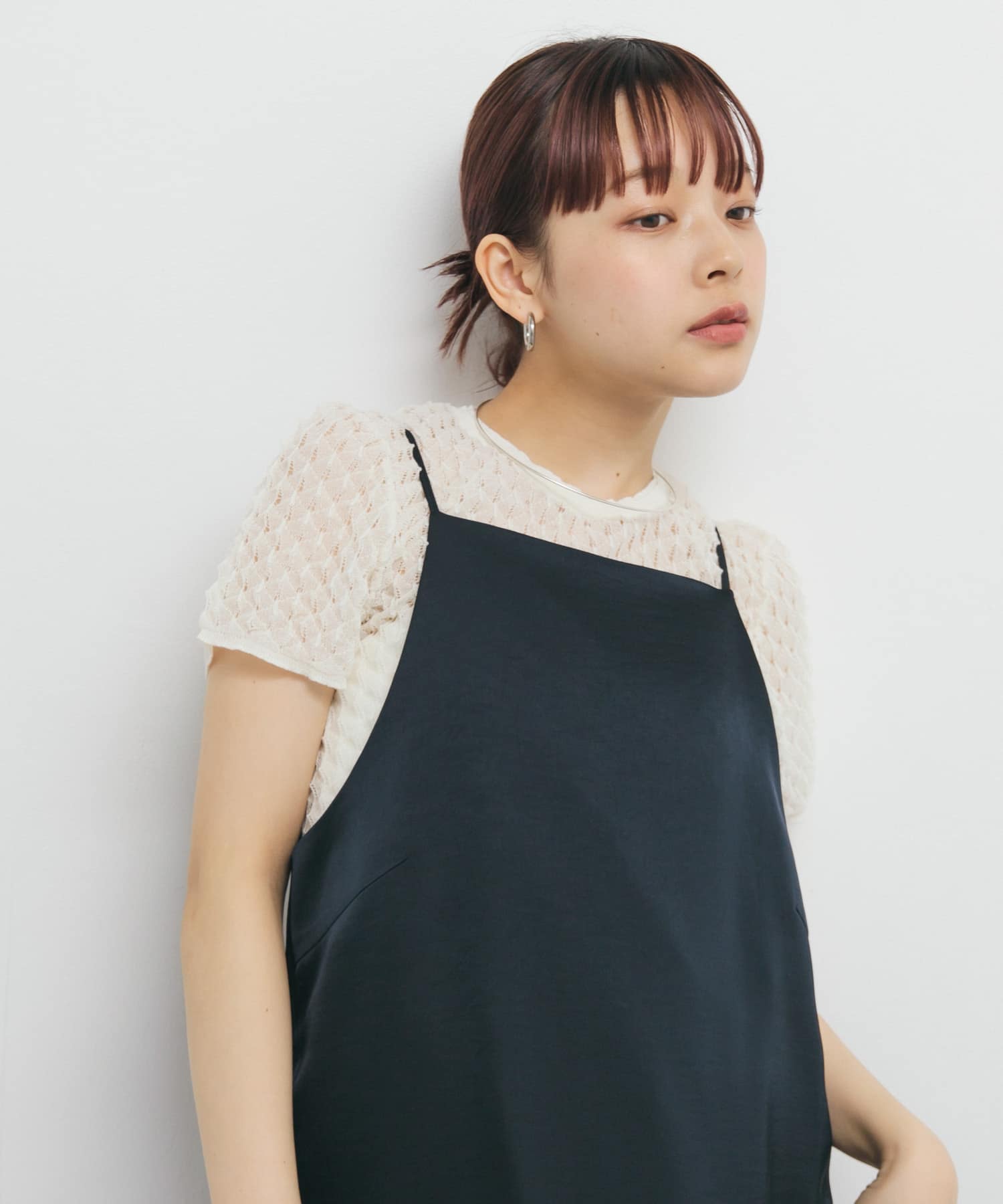 身長：153cm サイズ：one