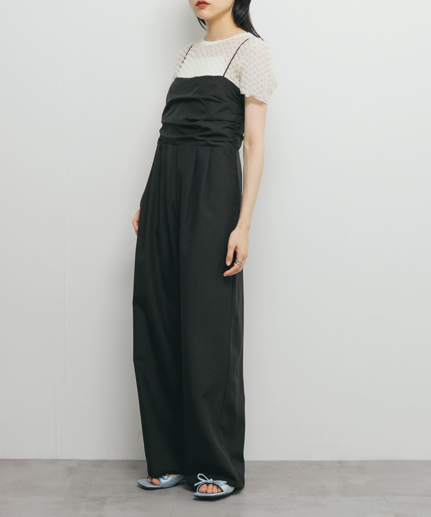 身長：160cm サイズ：one