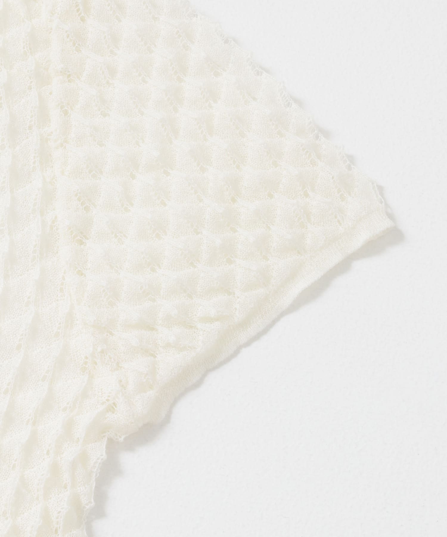 シアークロップドニット OFF one