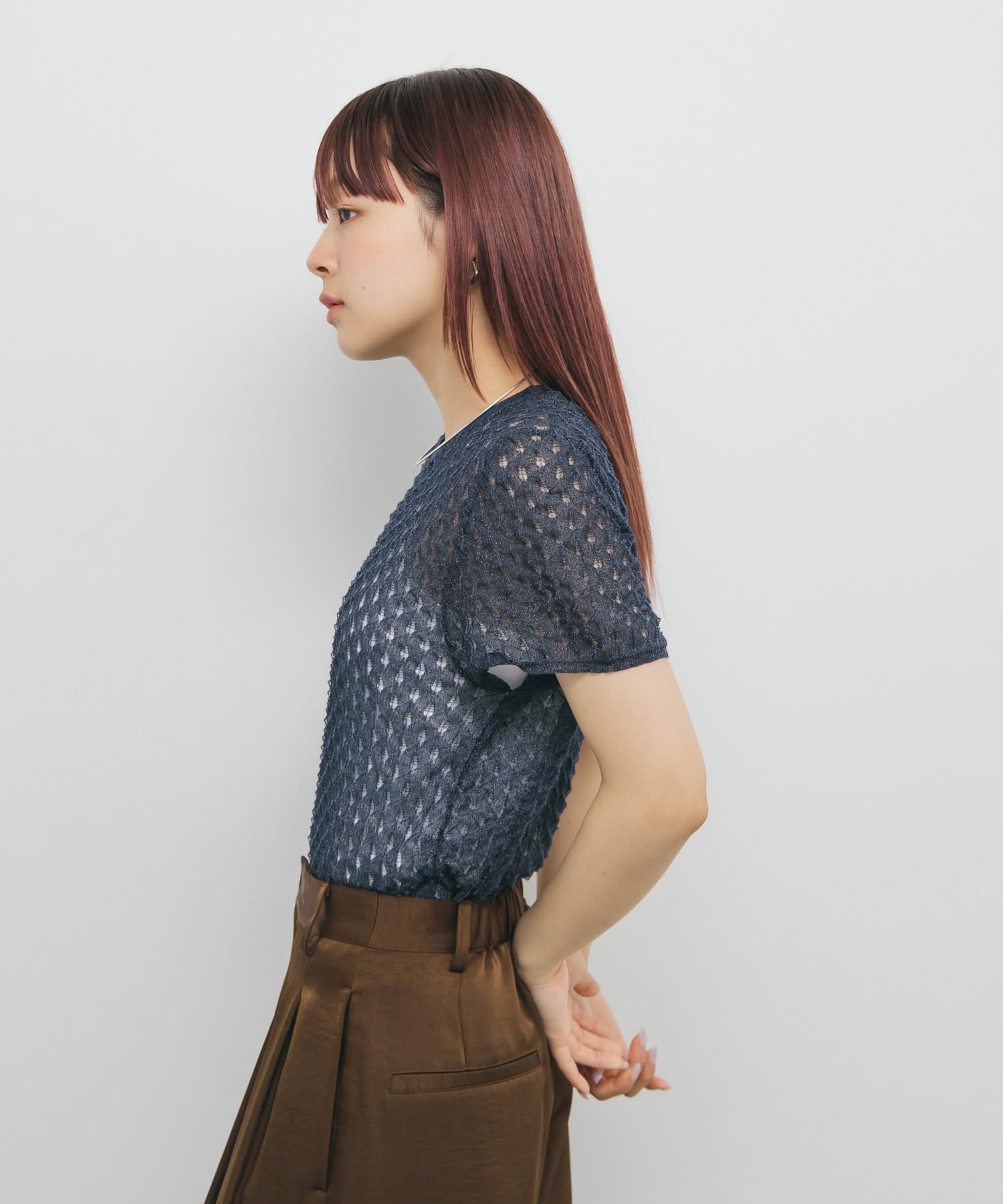 身長：153cm サイズ：one