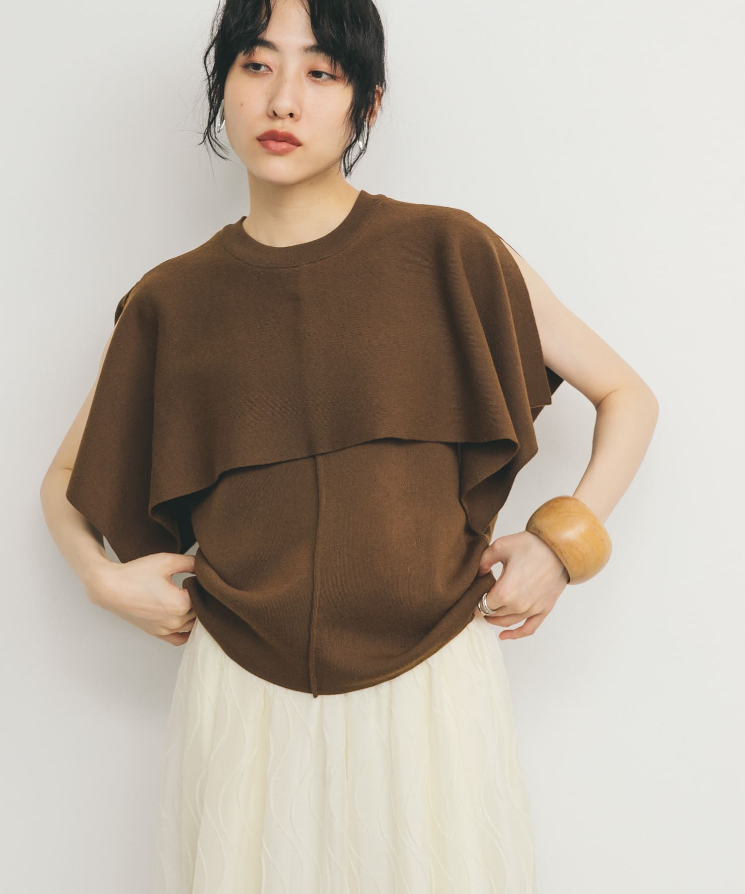 身長：160cm サイズ：one
