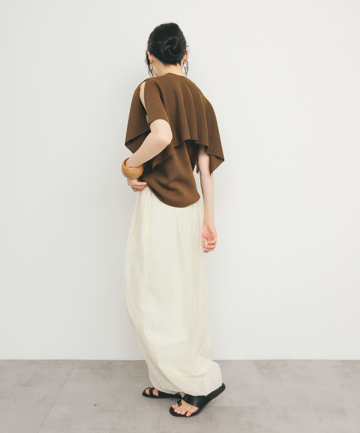 身長：160cm サイズ：one