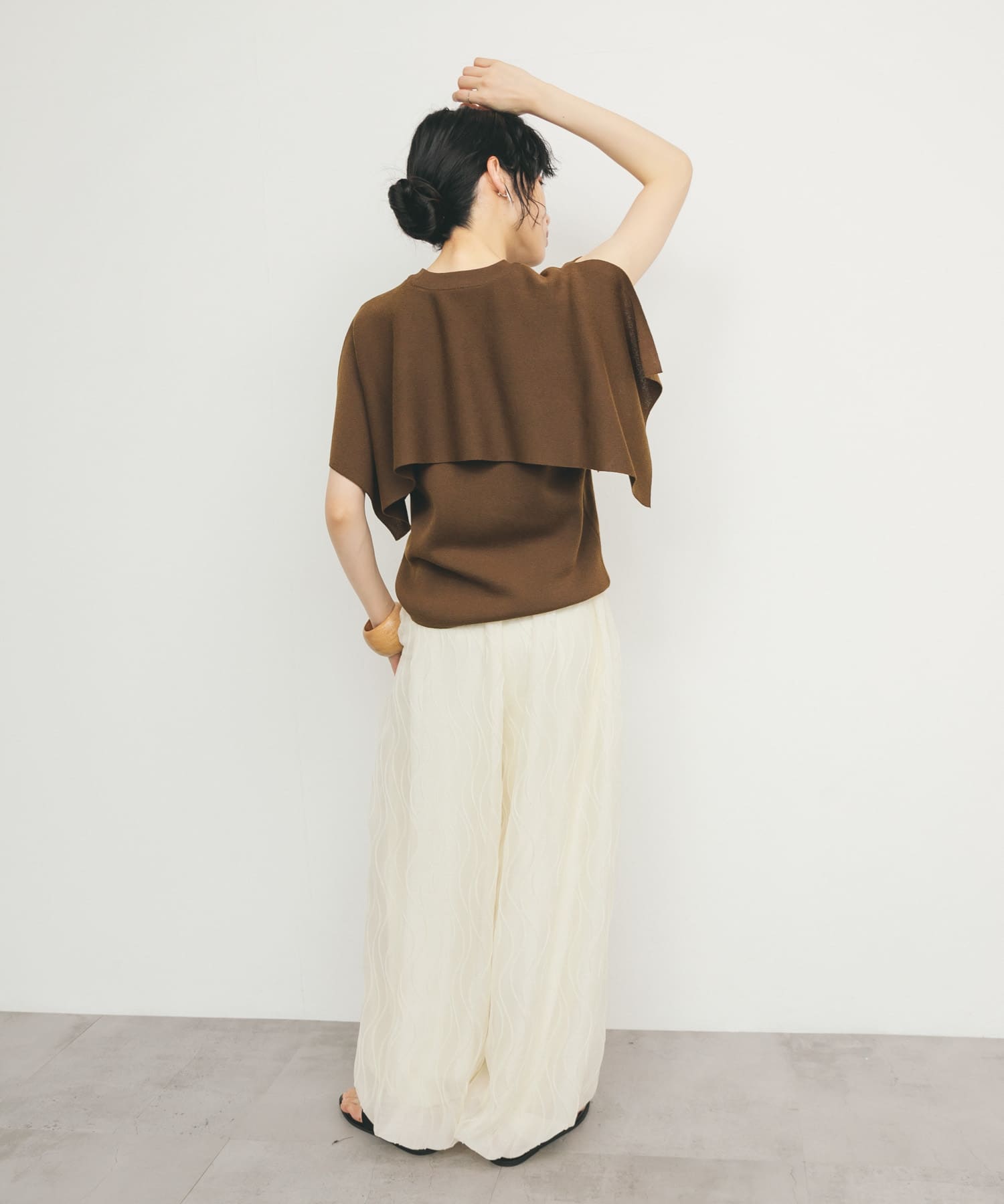 身長：160cm サイズ：one