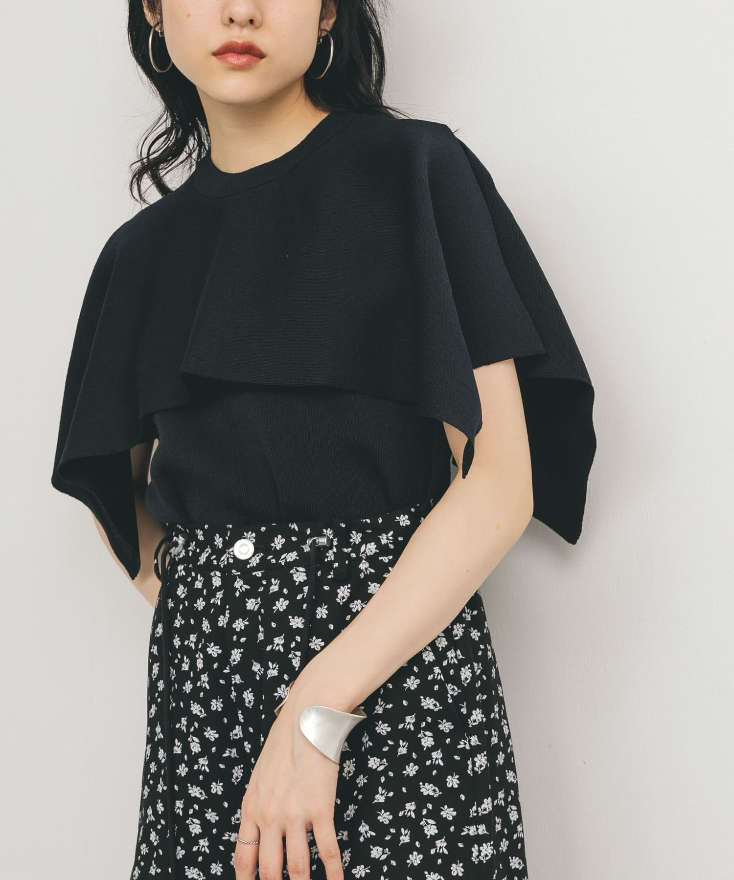身長：160cm サイズ：one