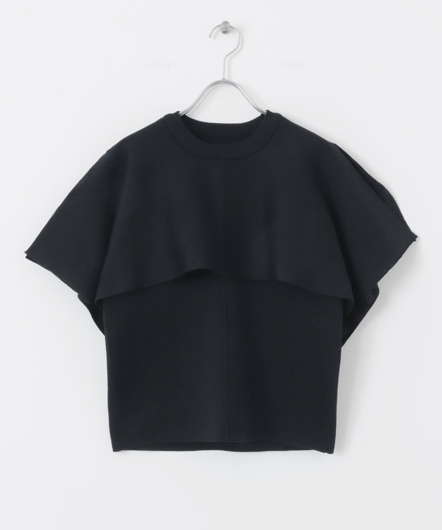 スリットスリーブニット NAVY one