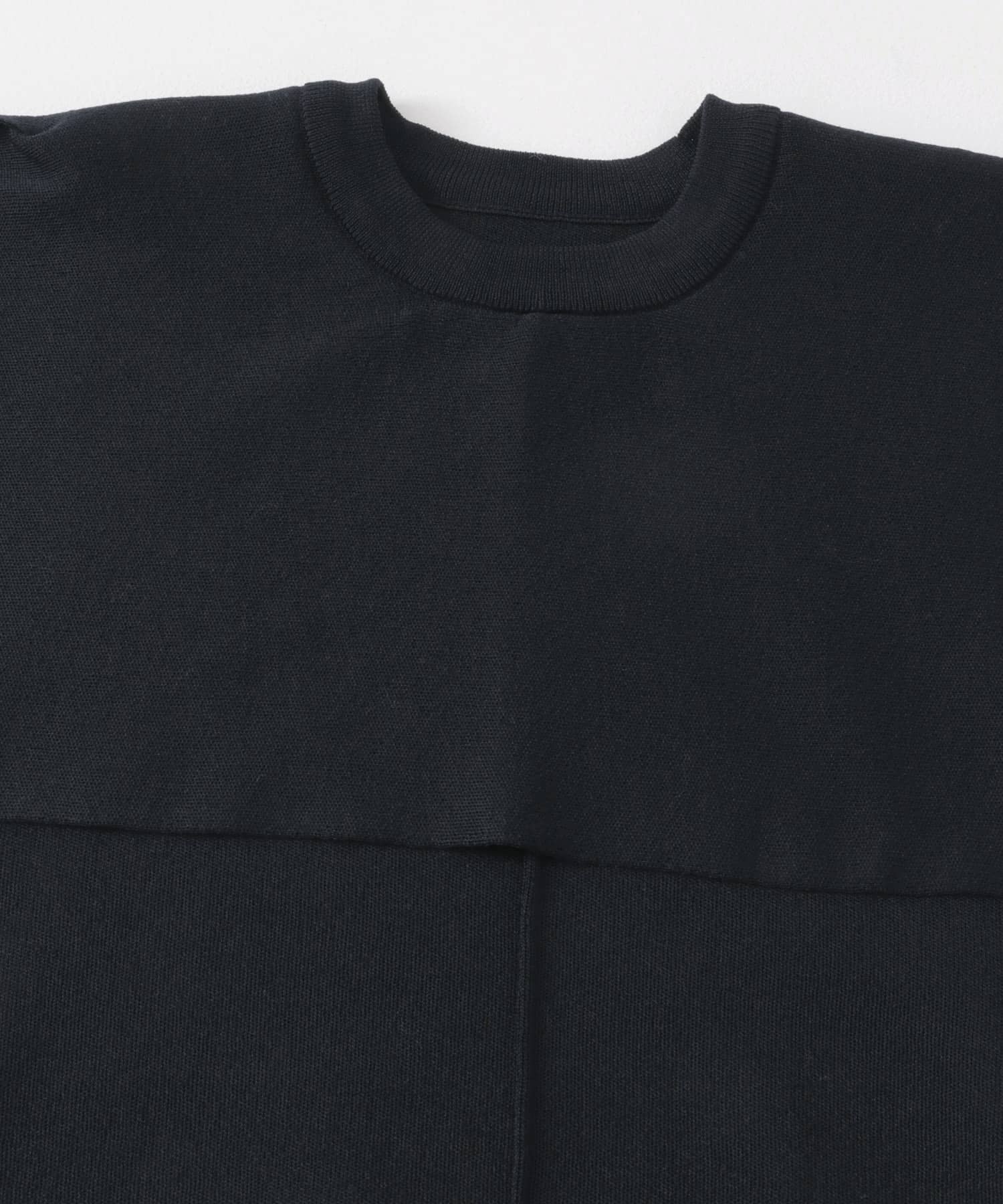 スリットスリーブニット NAVY one