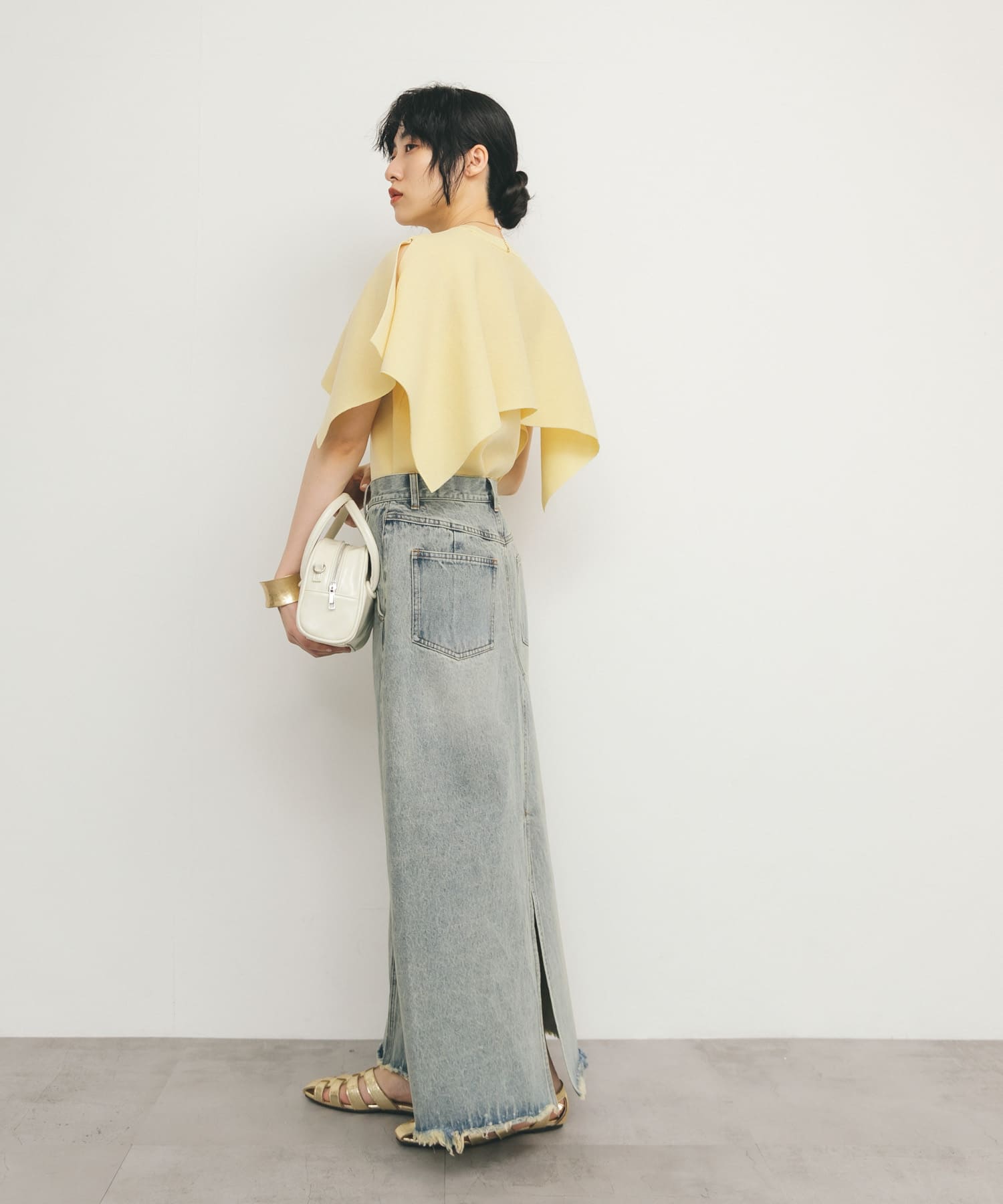 身長：160cm サイズ：one