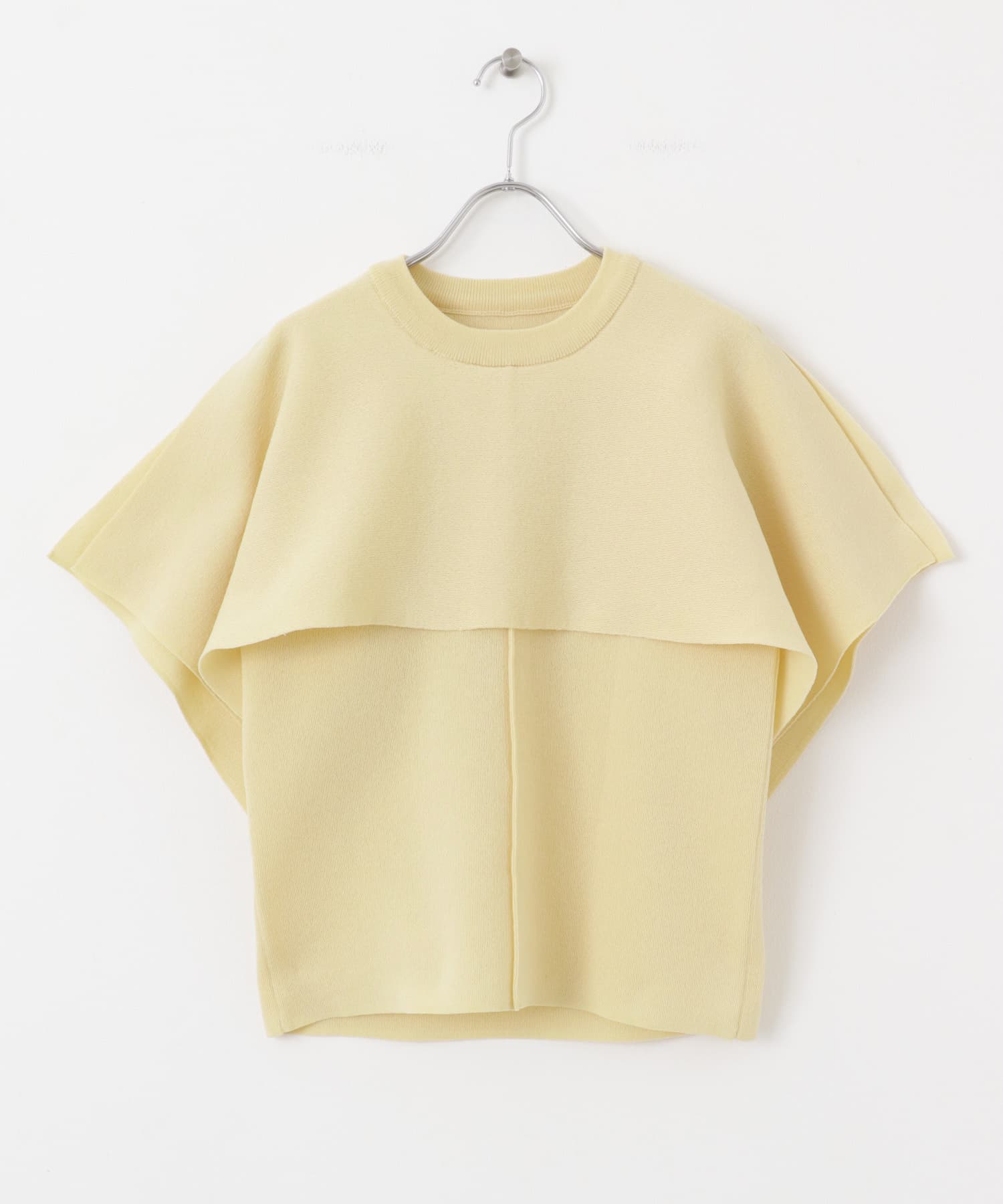 スリットスリーブニット CREAM one