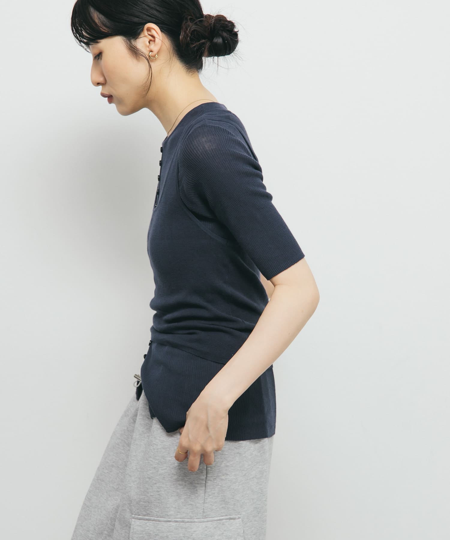 身長：160cm サイズ：one