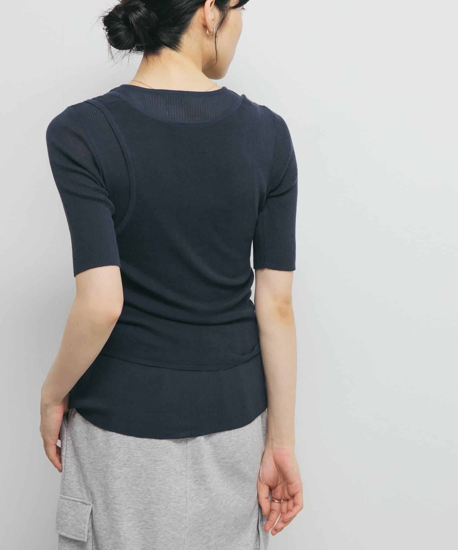身長：160cm サイズ：one
