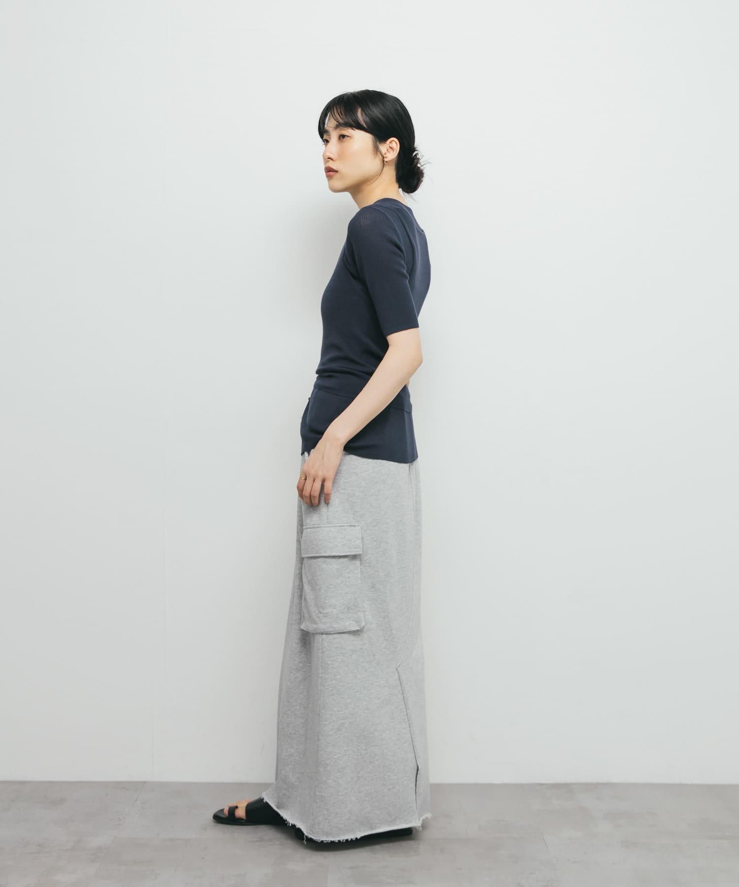 身長：160cm サイズ：one