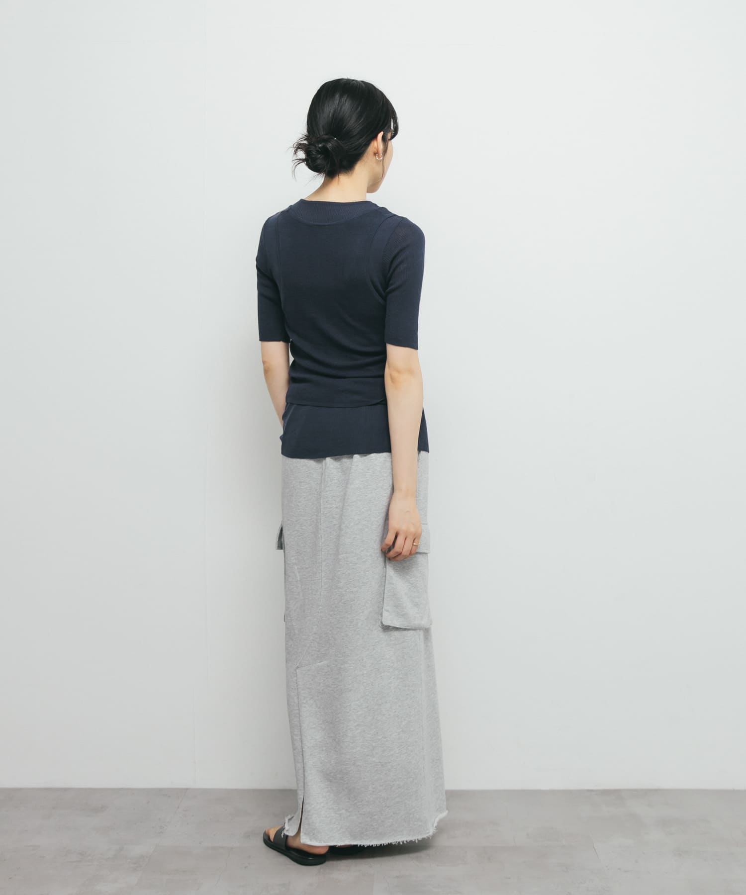 身長：160cm サイズ：one