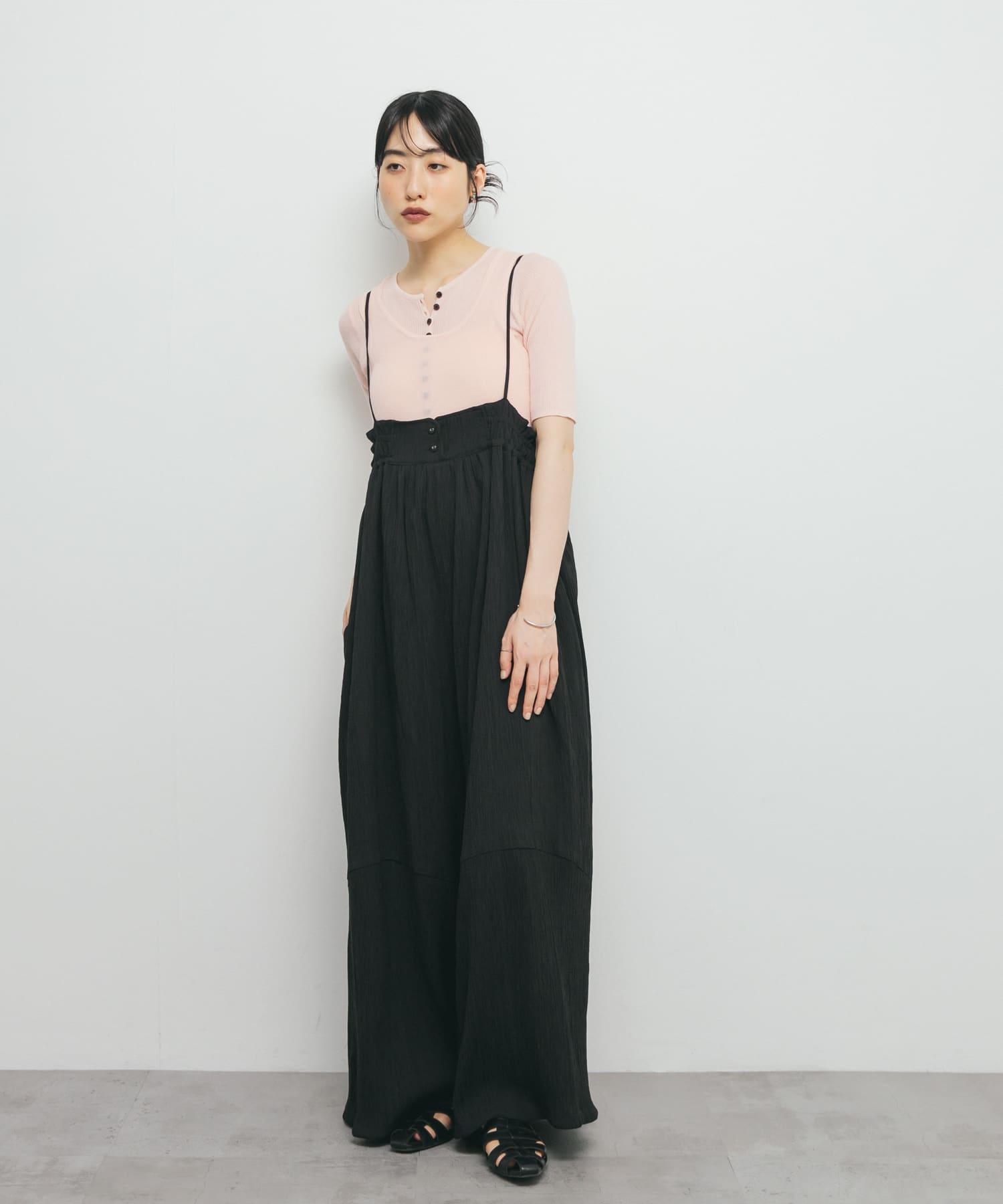身長：160cm サイズ：one