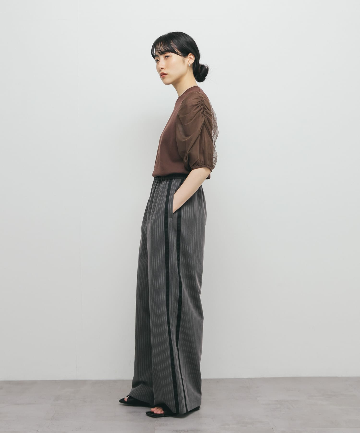 身長：160cm サイズ：one