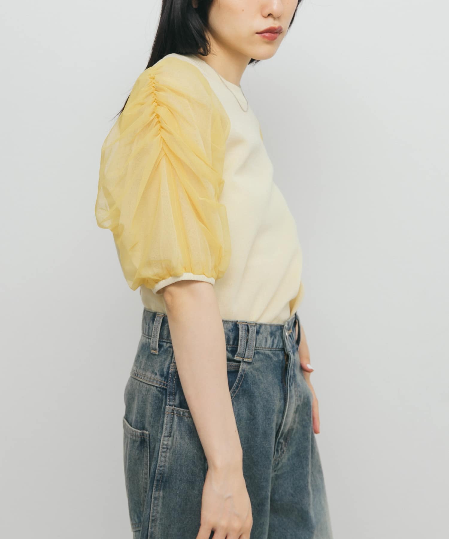 身長：160cm サイズ：one