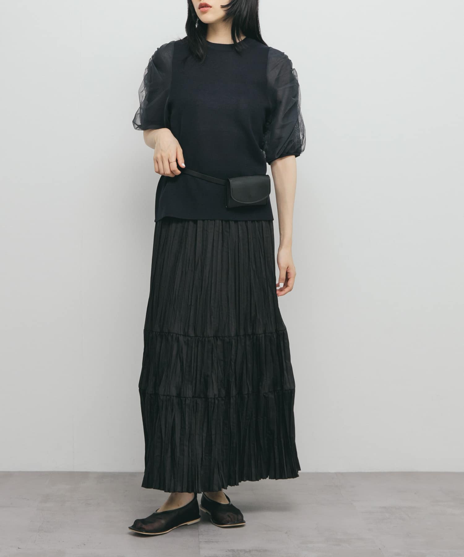 身長：160cm サイズ：one