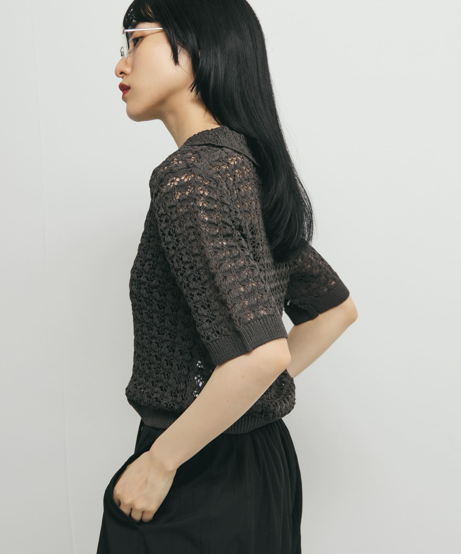 身長：160cm サイズ：one