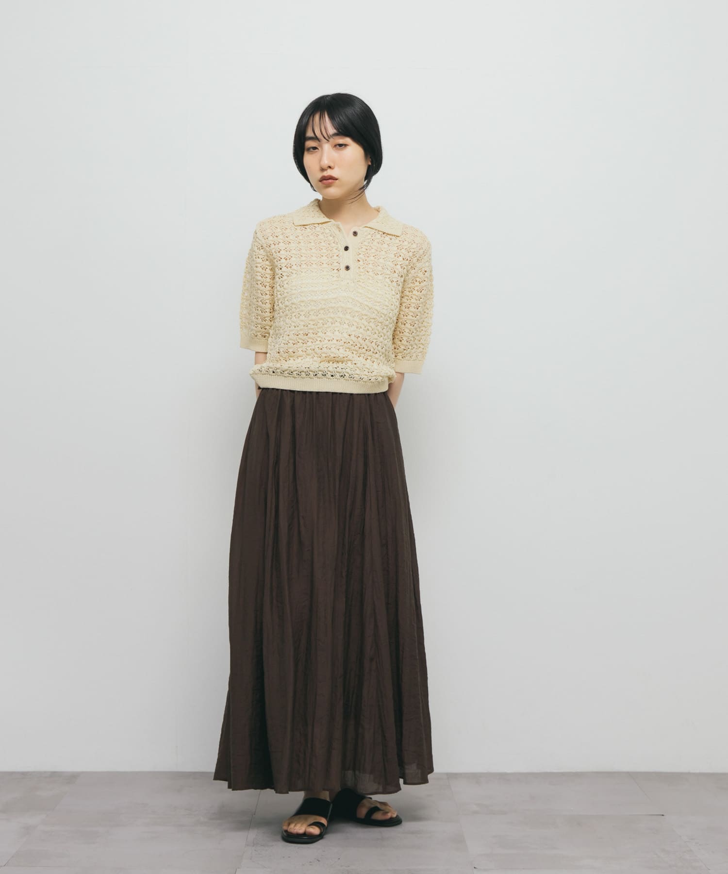 身長：160cm サイズ：one