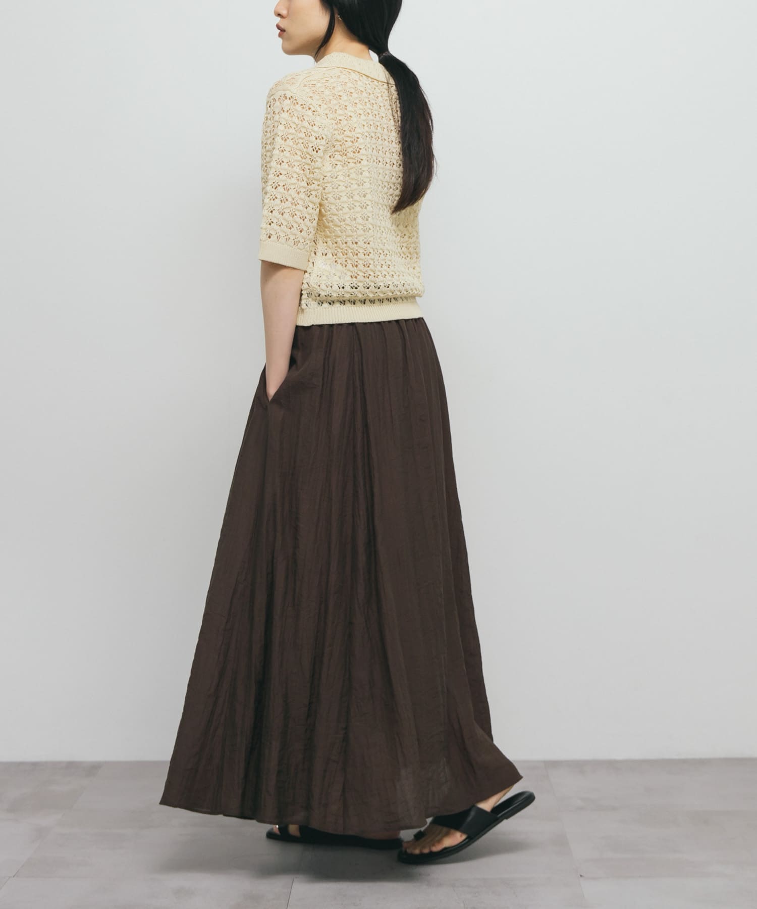 身長：160cm サイズ：one